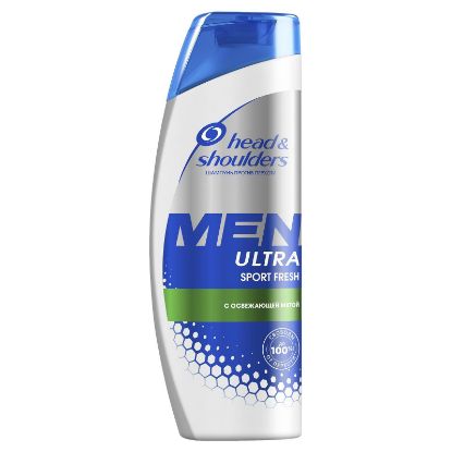 Изображение Шампунь Head & Shoulders Men Ultra Sport Fresh с освежающей мятой, 400 мл