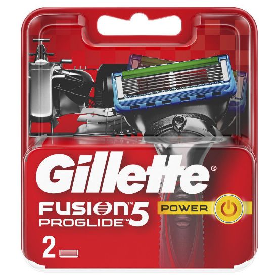 Изображение Сменные кассеты Gillette Fusion5 ProGlide Power, 2 шт.