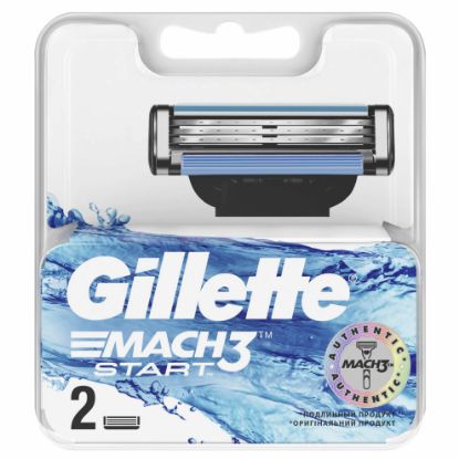 Изображение Сменные кассеты Gillette Mach3 Start, 2 шт.