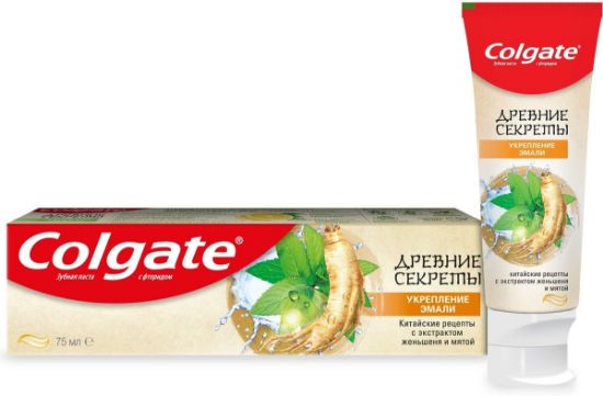 Изображение Зубная паста Colgate Древние секреты Укрепление эмали, 75 мл