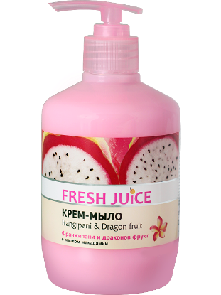 Изображение Крем-мыло Fresh Juice «Frangipani & Dragon Fruit», 460 мл