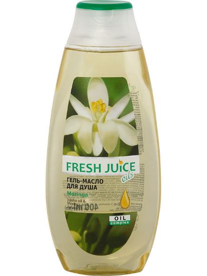 Изображение Гель-масло для душа Fresh Juice «Moringa», 400 мл