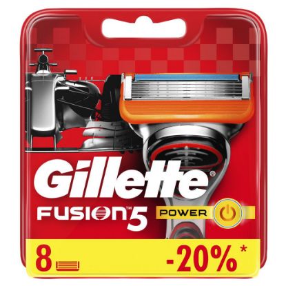 Изображение Сменные кассеты Gillette Fusion5 Power, 8 шт.