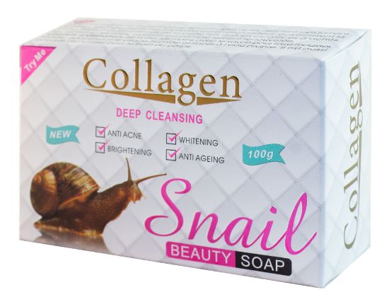 Изображение Мыло Collagen Snail с коллагеном и муцином улитки, 100 г