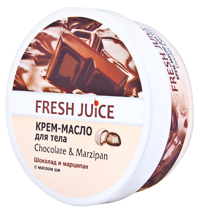 Изображение Крем-масло для тела Fresh Juice «Chocolate & Marzipan», 225 мл