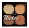 Изображение Палетка хайлайтер и корректор DoDo Girl Nudes Highlight & Contour, 4 цвета