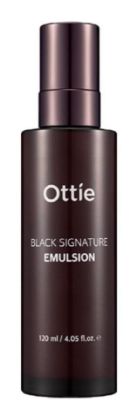 Изображение Омолаживающая эмульсия для лица с муцином улитки Ottie Black Signature Emulsion, 120 мл