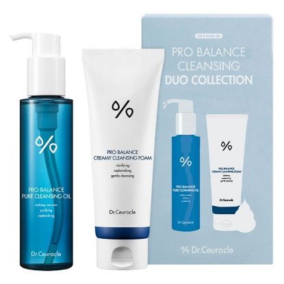 Изображение Dr.Ceuracle набор: гидрофильное масло + пенка Pro Balance Cleansing Duo Collection, 155 мл + 150 мл