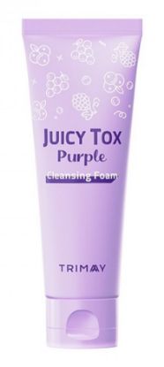 Изображение Пенка для умывания на основе фиолетового комплекса Trimay Juicy Tox Purple Cleansing Foam, 120 мл