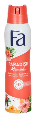 Изображение Антиперспирант спрей «Райские мгновения» с ароматом гибискуса Fa Paradise Moments Deodorant Spray, 150 мл