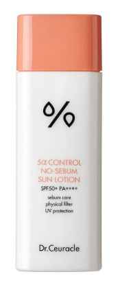 Изображение Солнцезащитный лосьон для проблемной кожи Dr.Ceuracle 5α Control No-Sebum Lotion SPF50+ PA++++, 50 мл