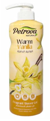 Изображение Гель для душа с ароматом ванили Petrova Warm Vanilla Fragrant Shower Gel, 400 мл