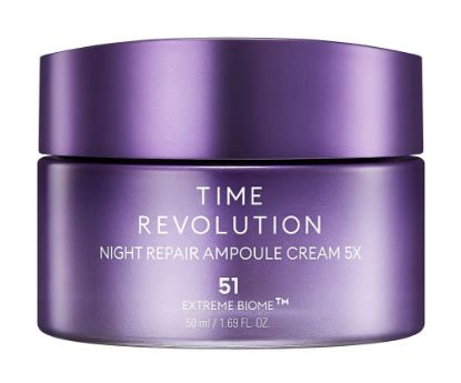 Изображение Ночной омолаживающий ампульный крем Missha Time Revolution Night Repair Ampoule Cream 5X, 50 мл