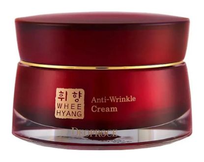 Изображение Антивозрастной крем для лица с экстрактом женьшеня Deoproce Whee Hyang Anti-Wrinkle Cream, 50 г