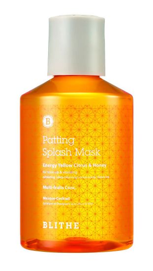 Изображение Витаминная сплэш-маска для сияния кожи Blithe Energy Yellow Citrus&Honey Splash Mask, 150 мл