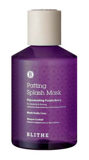 Изображение Омолаживающая сплэш-маска для эластичности кожи Blithe Rejuvenating Purple Berry Splash Mask, 150 мл