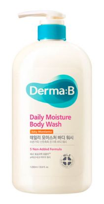 Изображение Ламеллярный гель для душа Derma:B Daily Moisture Body Wash Fresh Mandarin с ароматом мандарина, 1000 мл
