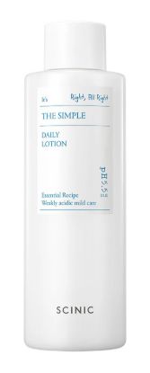 Изображение Ежедневный лосьон для лица с pH 5,5 Scinic The Simple Daily Lotion, 260 мл