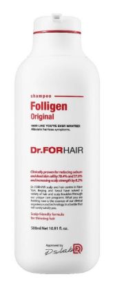 Изображение Шампунь с липосомами против выпадения волос Dr.Forhair Folligen Shampoo, 500 мл