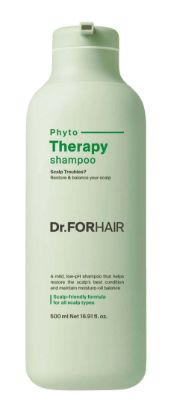 Изображение Растительный шампунь для тонких волос Dr.Forhair Phyto Therapy Shampoo, 500 мл